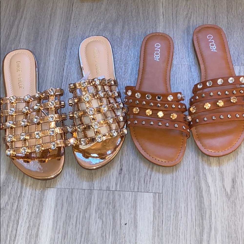 Chase + Chloe, Abound sandals